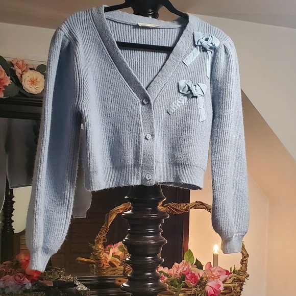 LoveShackFancy Avignon Cardigan small